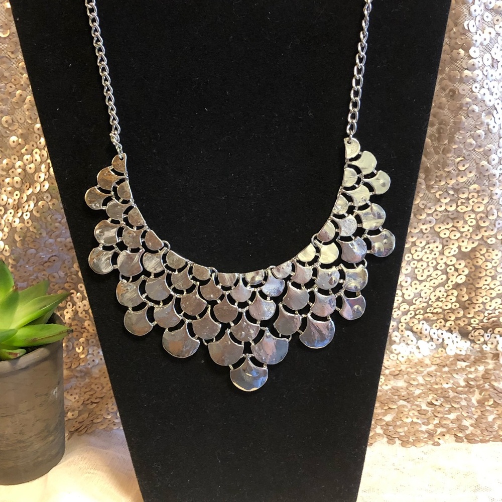Silver Statement Necklace